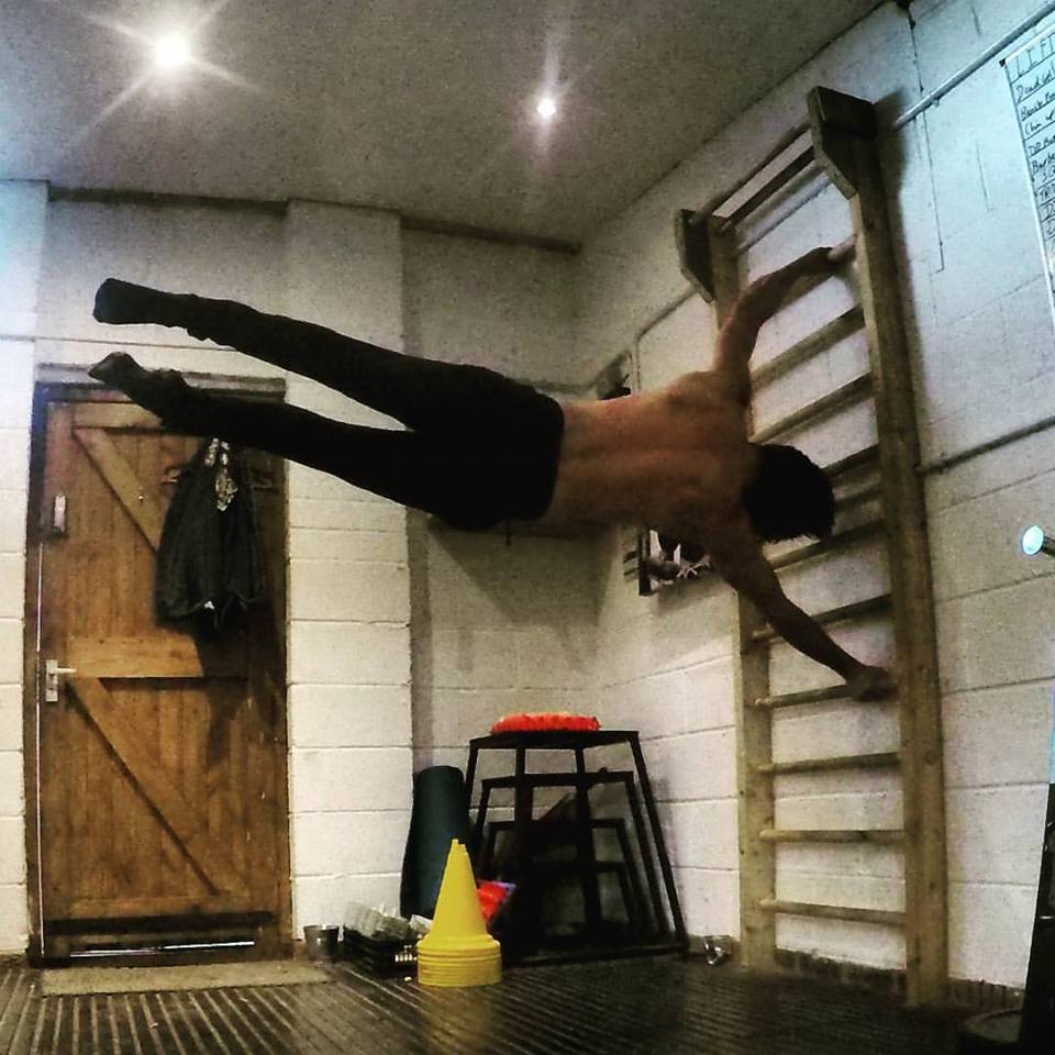 Ollie Chapman Human Flag