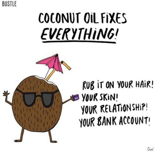 Coconut oil meme